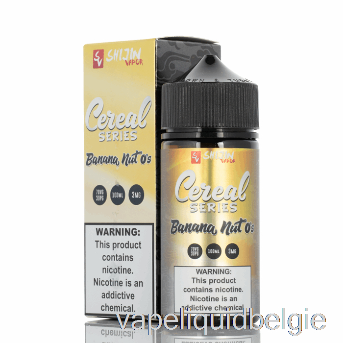 Vape Vloeibare Banaannoot O's - Granenserie - Shijin Damp - 100 Ml 0 Mg